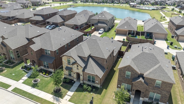 2825 Hale Rd, Celina, TX 75009 - aerial view of residential area with a large body of water