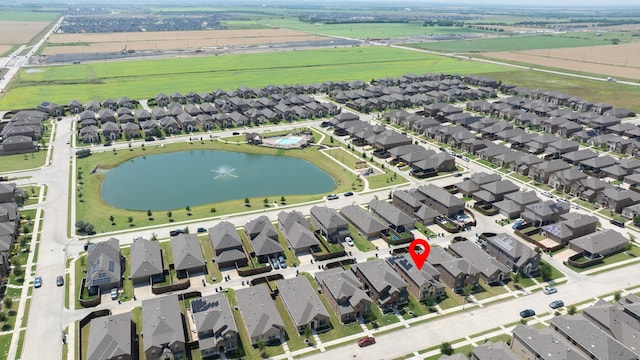 2825 Hale Rd, Celina, TX 75009 - aerial overview of property's location featuring nearby suburban area and a nearby body of water