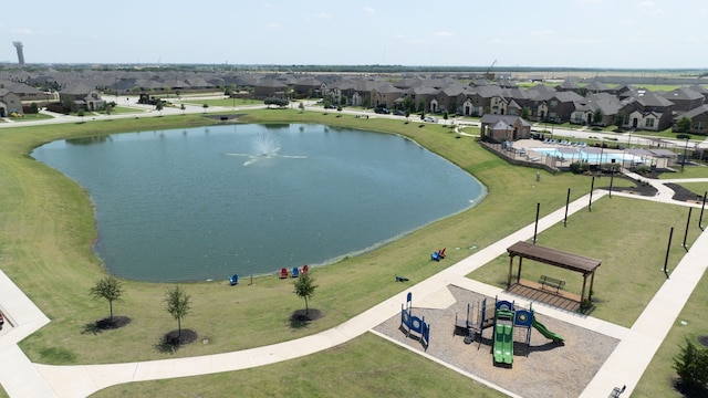 2825 Hale Rd, Celina, TX 75009 - aerial perspective of suburban area featuring a large body of water