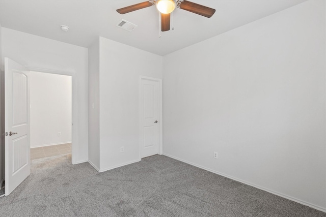 813 Canyon Pl, Desoto, TX 75115 - unfurnished bedroom featuring carpet floors, ceiling fan, and baseboards