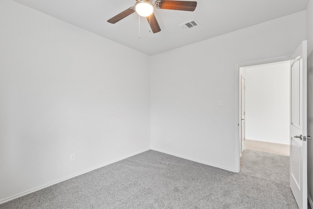 813 Canyon Pl, Desoto, TX 75115 - spare room with carpet flooring, a ceiling fan, and baseboards
