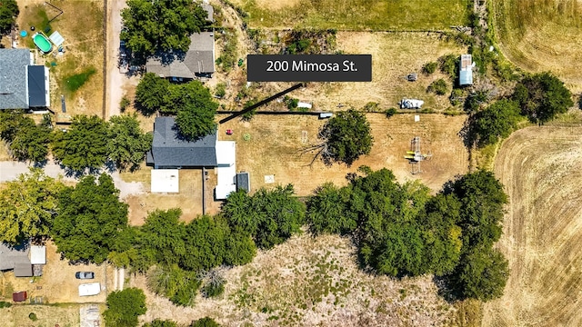 200 S Mimosa St, Paradise, TX 76073 - drone / aerial view
