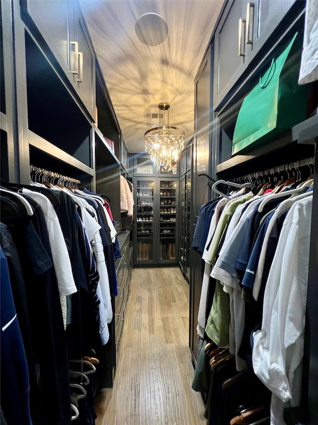 613 Wildcat Way, Kennedale, TX 76060 - spacious closet featuring light wood finished floors