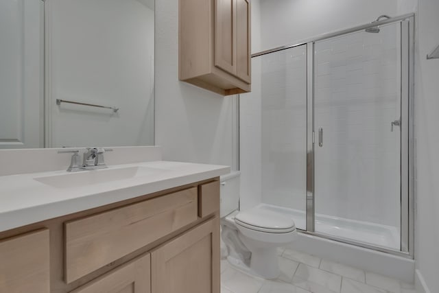 14936 Grissom Ave, Aledo, TX 76008 - full bath with toilet, a stall shower, and vanity