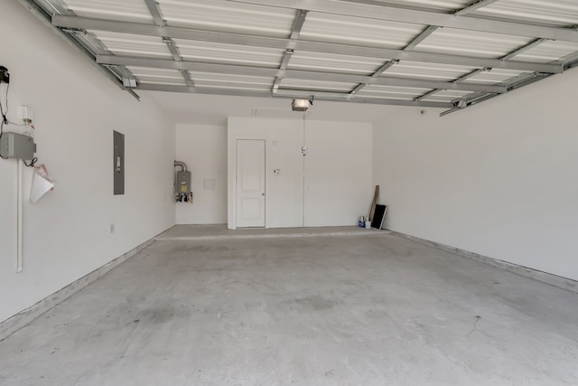 14936 Grissom Ave, Aledo, TX 76008 - garage with a garage door opener and electric panel