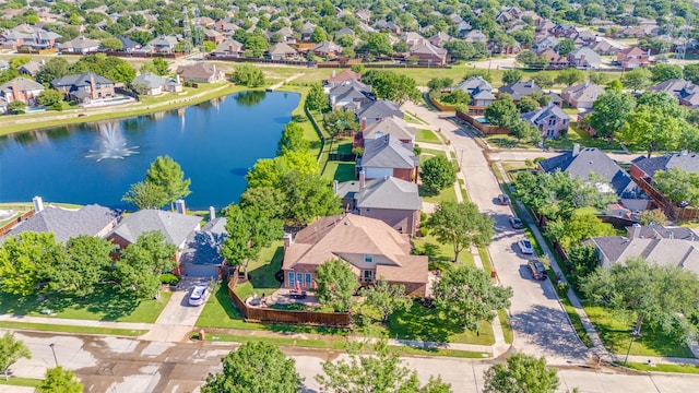 2401 Greenwich Dr, Carrollton, TX 75006 - aerial view of residential area featuring a nearby body of water
