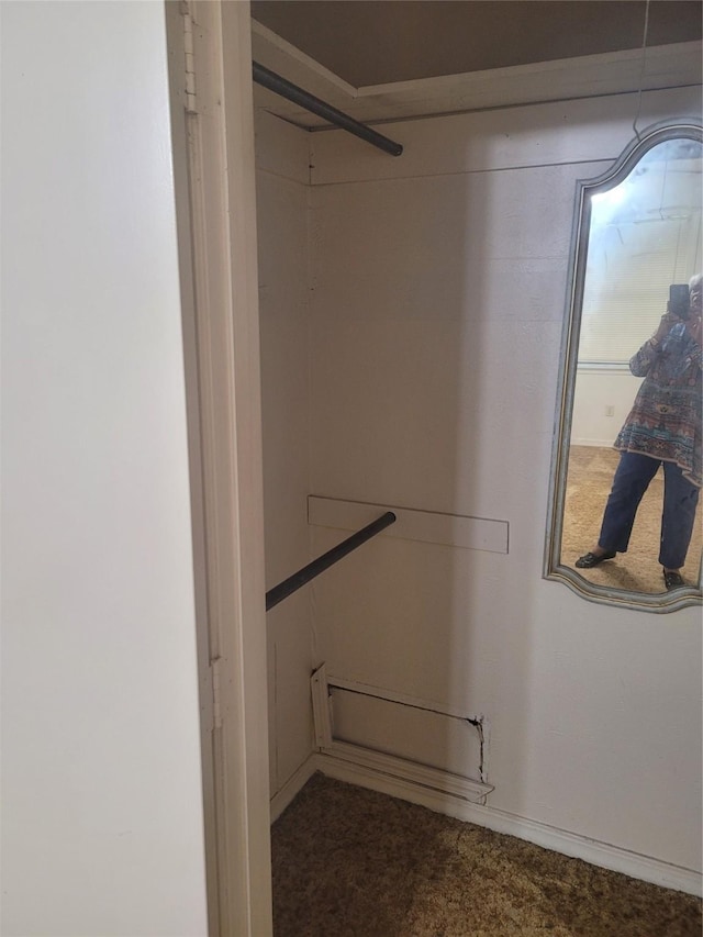 6313 Westwood Rd, Shreveport, LA 71129 - spacious closet with carpet flooring