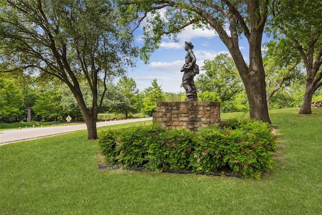 10834 Wyatt St, Dallas, TX 75218 - community / neighborhood sign featuring a lawn