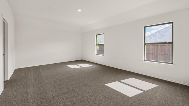 440 Drake Dr, Ferris, TX 75125 - carpeted empty room featuring baseboards and recessed lighting