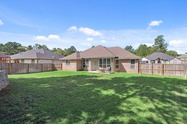 2231 Rana Park, Flint, TX 75762 - rear view of property featuring brick siding and a patio area
