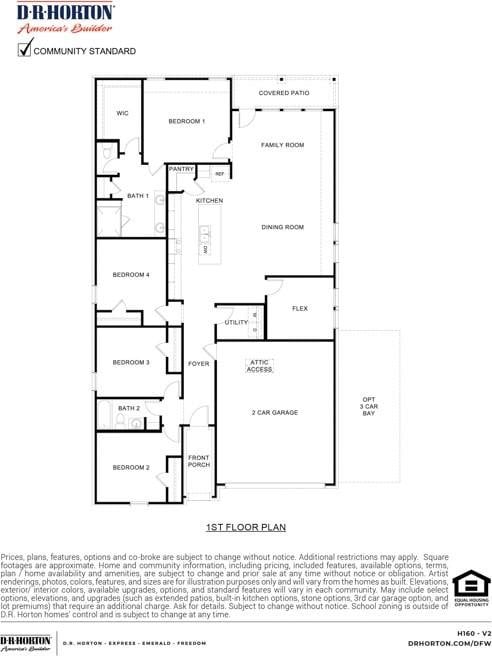 2051 Liberty Crossing Ave, Royse City, TX 75189 - floor plan / room layout