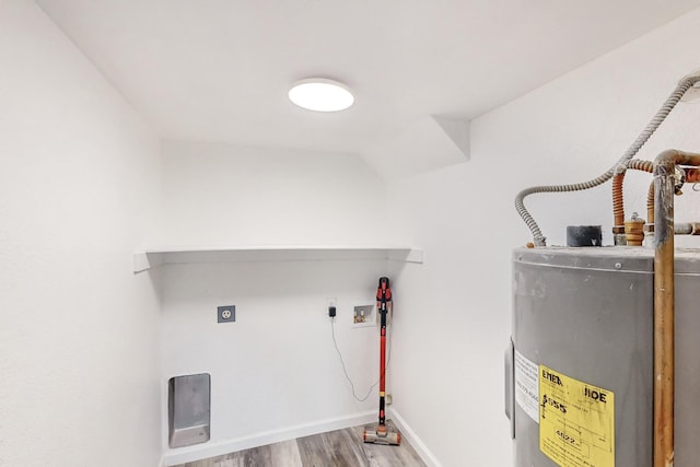 827 Astaire Ave, Duncanville, TX 75137 - utility room with water heater