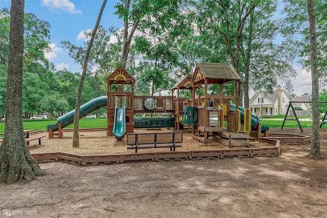 view of community playground