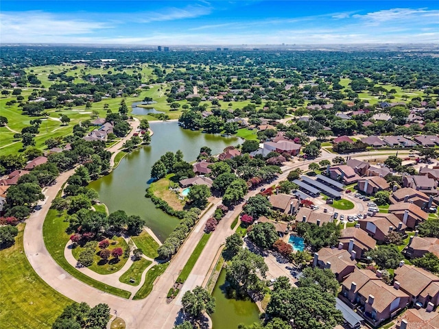 14800 Enterprise Dr Unit 17A, Farmers Branch, TX 75234 - aerial view of property and surrounding area with a nearby body of water and nearby suburban area