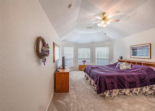 5929 Meadowcrest Ln, Sachse, TX 75048 - bedroom with carpet floors, a textured ceiling, multiple windows, a textured wall, and baseboards