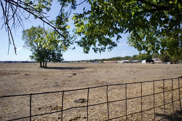 110 S Alma Ave, Kerens, TX 75144 - view of yard with fence and a rural view