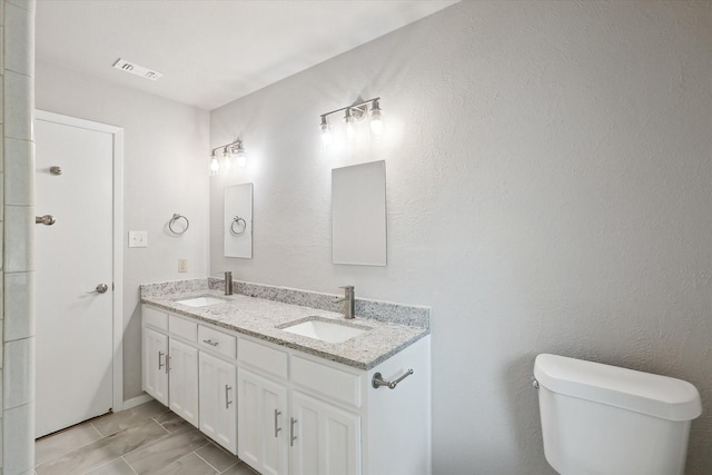 404 Anita Ave, Keller, TX 76248 - bathroom with toilet and double vanity