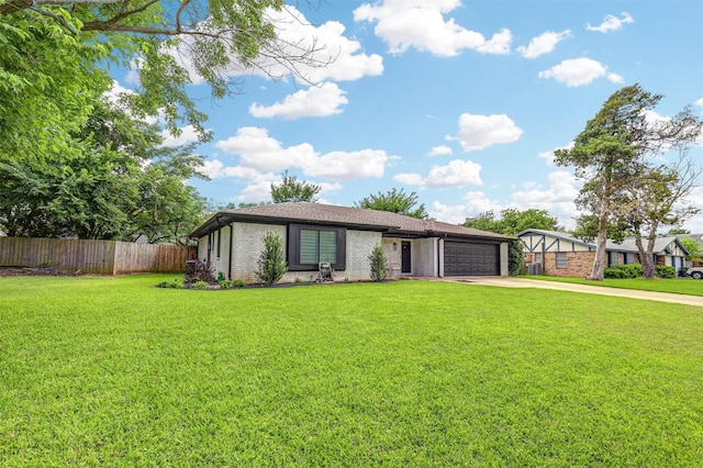 7824 Daniel Dr, North Richland Hills, TX 76182 - view of front of home with an attached garage, driveway, and brick siding