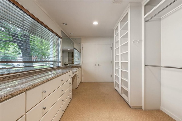 2900 Simondale Dr, Fort Worth, TX 76109 - walk in closet with light carpet