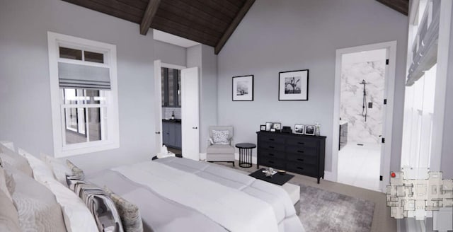 TBDSinclair Latigo Way, Weatherford, TX 76088 - bedroom featuring multiple windows and ensuite bath