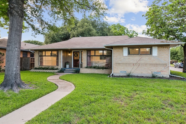 3351 Santa Teresa Ave, Dallas, TX 75228 - ranch-style house with brick siding