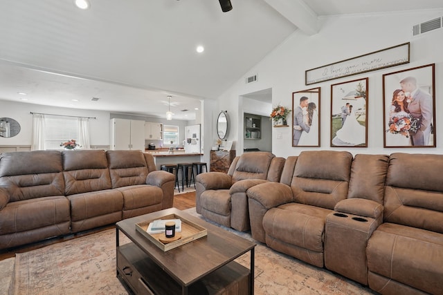 4602 Marlboro Dr, Abilene, TX 79606 - living area with recessed lighting and light wood finished floors