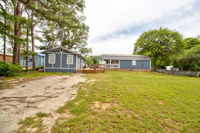 179 Oak St, Nocona, TX 76255 - drone / aerial view of a large body of water