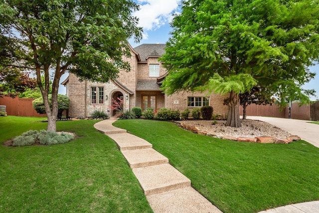 968 Fairfield Ln, Allen, TX 75013 - view of front of house featuring brick siding and stone siding