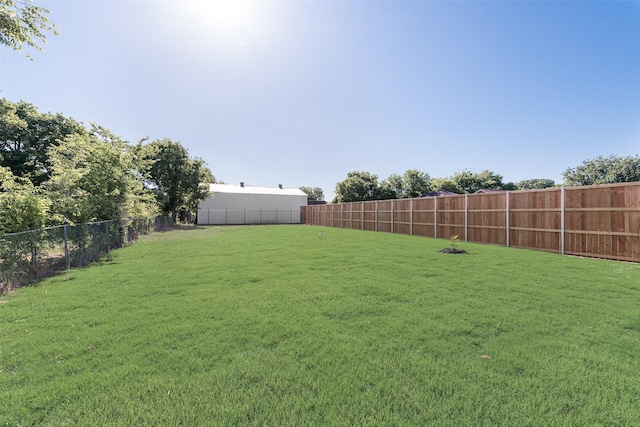 9320 Beckleycrest Ave, Dallas, TX 75232 - view of yard
