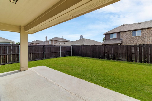 1105 Pigeon Hawk Dr, Little Elm, TX 75068 - view of yard featuring a patio