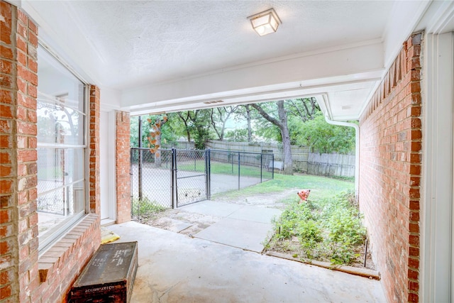5808 Arbor Valley Dr, Arlington, TX 76016 - view of patio with a fenced backyard and a gate