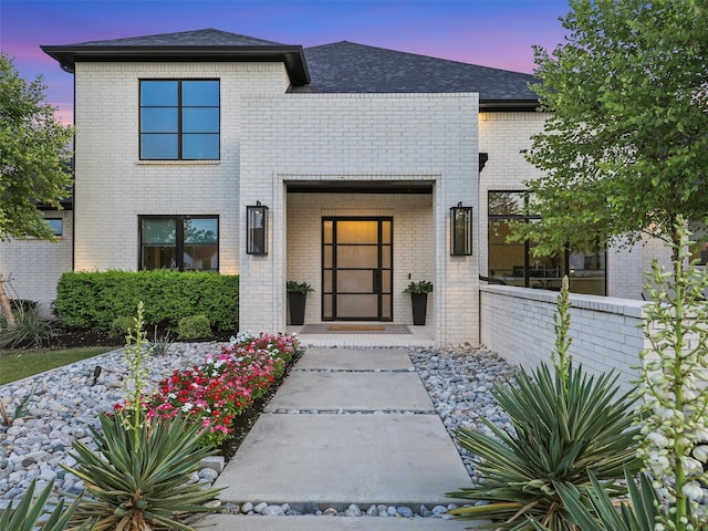 2015 Honey Ln, Celina, TX 75009 - view of exterior entry featuring brick siding