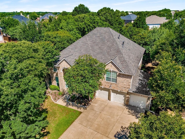 4 Raintree Ct, Mansfield, TX 76063 - aerial view of property and surrounding area