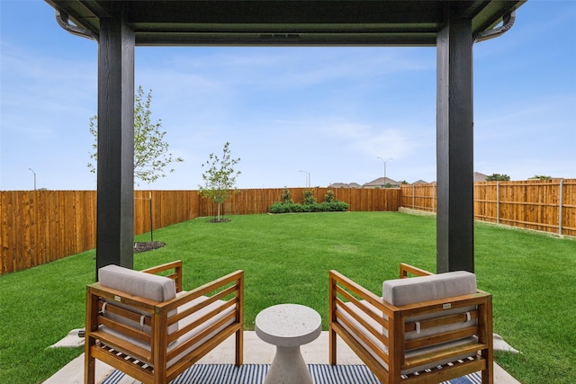 10645 Nokose St, Fort Worth, TX 76179 - view of yard featuring a patio