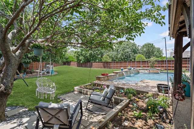 1701 Travis Ct, Allen, TX 75002 - view of yard with a patio area