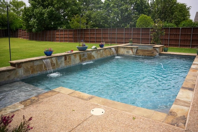 1701 Travis Ct, Allen, TX 75002 - view of pool featuring a hot tub