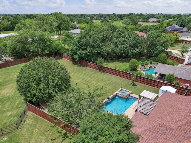 1701 Travis Ct, Allen, TX 75002 - bird's eye view of a pool