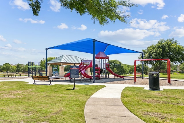1250 Amistad Dr, Prosper, TX 75078 - community jungle gym with a lawn