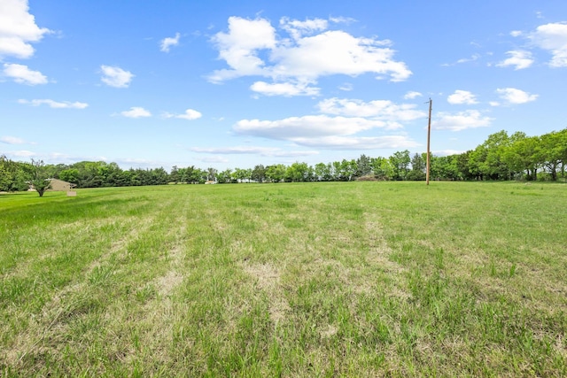 531 Eisenhower Rd, Denison, TX 75020 - view of grassy yard with a view of rural / pastoral area