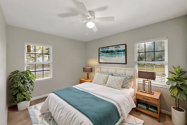 1508 E Dellis St, Kaufman, TX 75142 - bedroom featuring multiple windows, carpet, and baseboards