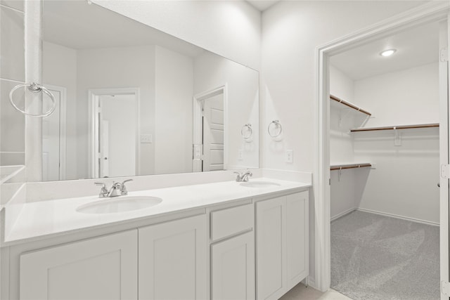 1705 Teton Riv, Blue Ridge, TX 75424 - full bathroom with double vanity and a spacious closet