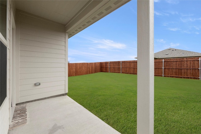 1705 Teton Riv, Blue Ridge, TX 75424 - view of yard featuring a patio