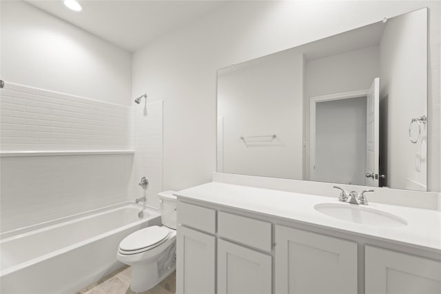 1705 Teton Riv, Blue Ridge, TX 75424 - full bath with toilet, vanity, and shower / bathtub combination