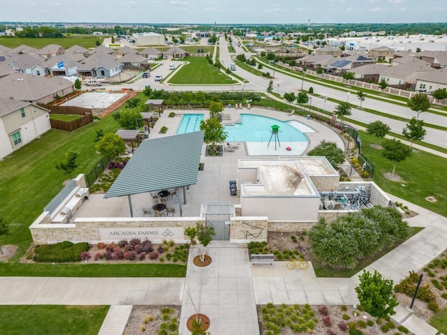 509 Poplar St, Princeton, TX 75407 - bird's eye view of a pool
