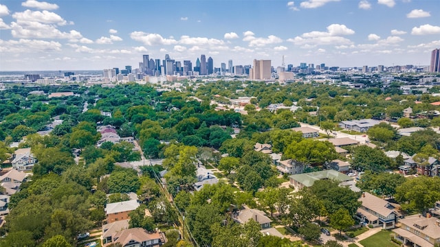 5020 Junius St, Dallas, TX 75214 - drone / aerial view of city skyline