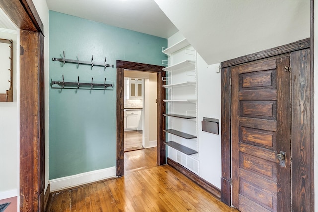 5020 Junius St, Dallas, TX 75214 - interior space with wood finished floors and baseboards