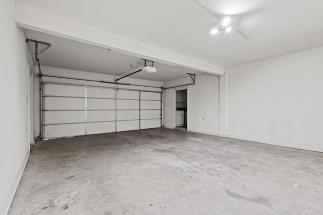 219 Ray Rd, Pottsboro, TX 75076 - garage with a garage door opener