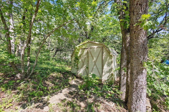 219 Ray Rd, Pottsboro, TX 75076 - view of shed