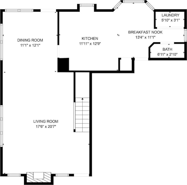 521 Bent Creek Dr, Garland, TX 75040 - property floor plan