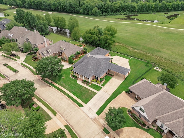 532 Hunters Run, Bossier City, LA 71111 - aerial perspective of suburban area with a local golf course